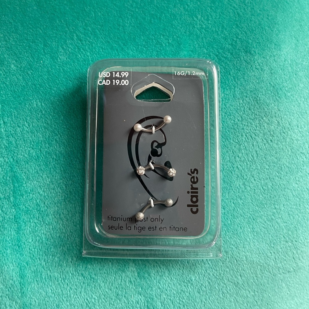 Claire’s Cartilage Earrings